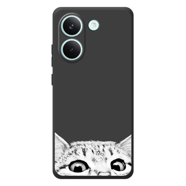 Чехол с принтом «Выглядывает кот» для Xiaomi Poco X8 Pro Чехол с принтом «Выглядывает кот» для Xiaomi Poco X8 Pro