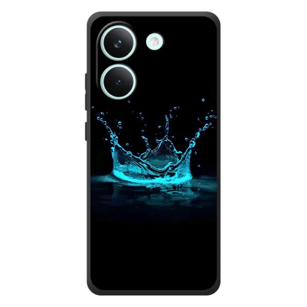 Чохол з принтом «Крапля корони» для Xiaomi Poco X8 Pro
