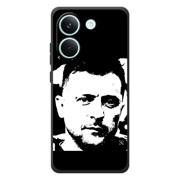 Чехол с принтом «Зеленский АРТ» для Xiaomi Poco X8 Pro