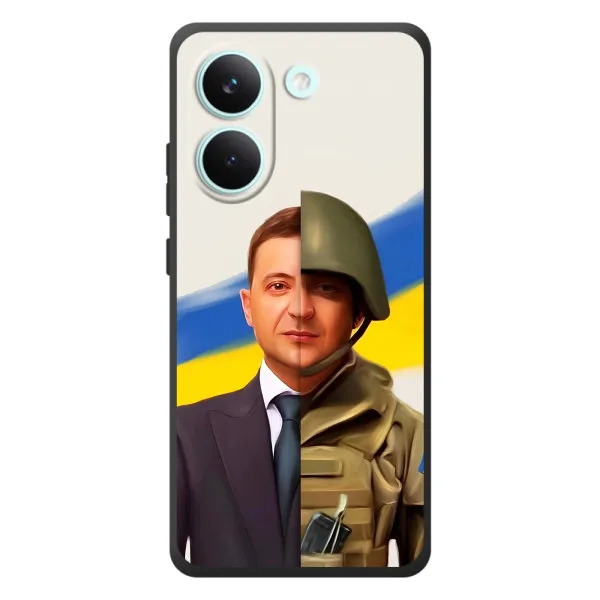 Чехол с принтом «Зеленский солдат» для Xiaomi Poco X8 Pro