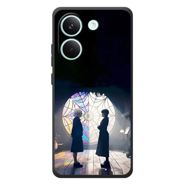 Чохол з принтом «Венздей та Інід» для Xiaomi Poco X8 Pro Чохол з принтом «Венздей та Інід» для Xiaomi Poco X8 Pro