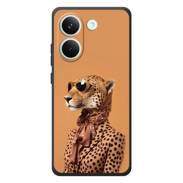 Чехол с принтом «Стильный леопард» для Xiaomi Poco X8 Pro