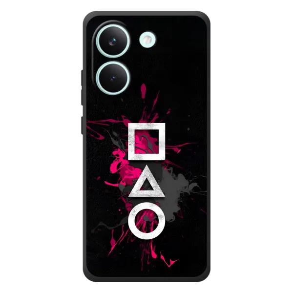 Чехол с принтом «Символы Игра кальмара» для Xiaomi Poco X8 Pro