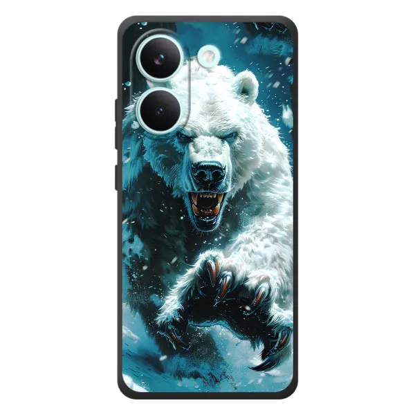 Чохол з принтом «Полярний ведмідь» для Xiaomi Poco X8 Pro