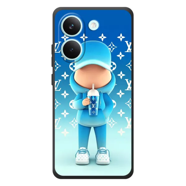 Чехол с принтом «Парень LV» для Xiaomi Poco X8 Pro