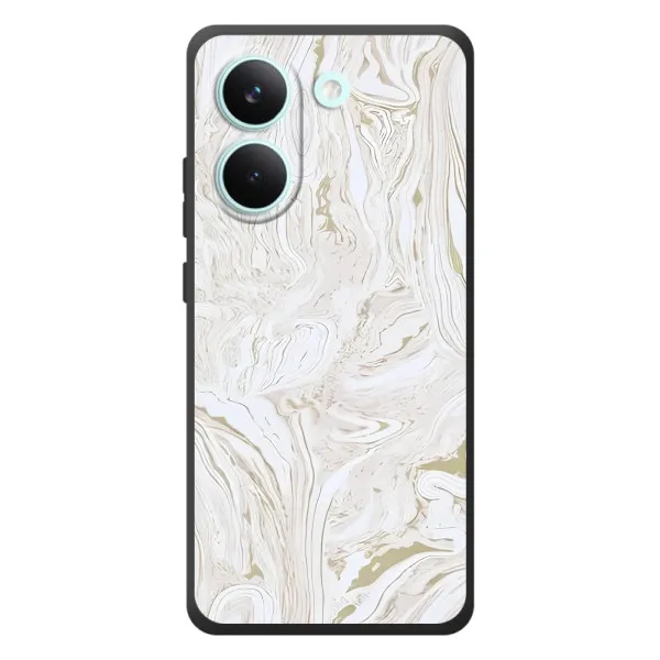 Чехол с принтом «Белый мрамор» для Xiaomi Poco X8 Pro