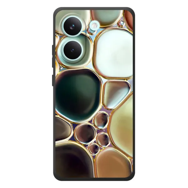 Чехол с принтом «Радужный Мрамор» для Xiaomi Poco X8 Pro
