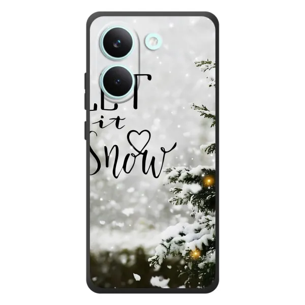 Чехол с принтом «Let it snow» для Xiaomi Poco X8 Pro