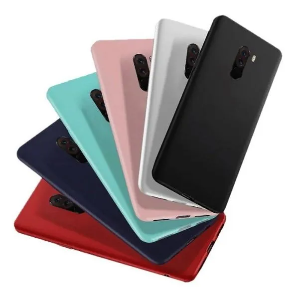 Чехол для Xiaomi Pocophone F1 - Matte Candy TPU — Розовый — фото 2 Чехол для Xiaomi Pocophone F1 - Matte Candy TPU — Розовый — фото 2