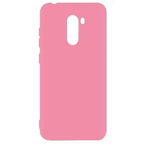 Чехол для Xiaomi Pocophone F1 - Matte Candy TPU — Розовый — фото 3 Чехол для Xiaomi Pocophone F1 - Matte Candy TPU — Розовый — фото 3