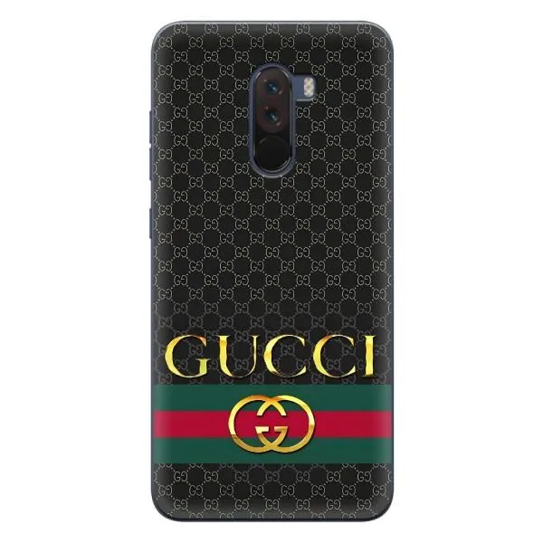 Чехол с принтом «Gucci оригинал» для Xiaomi POCO F1