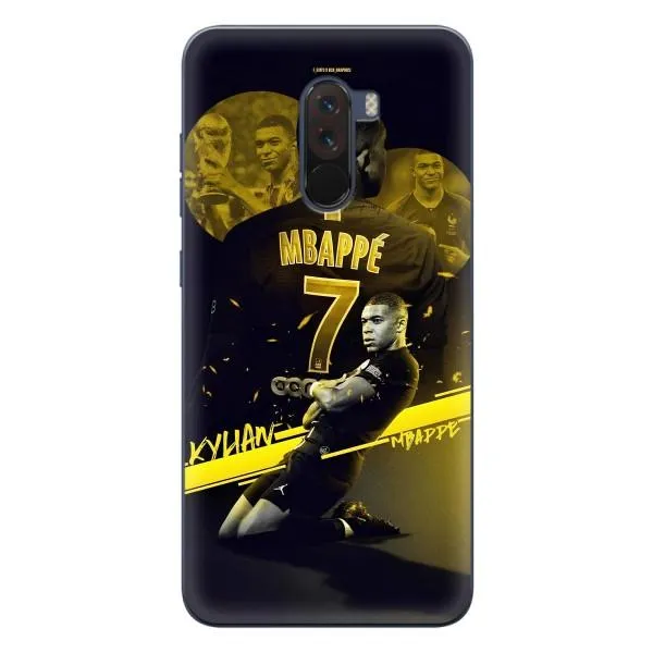 Чехол с принтом «Mbappe» для Xiaomi POCO F1