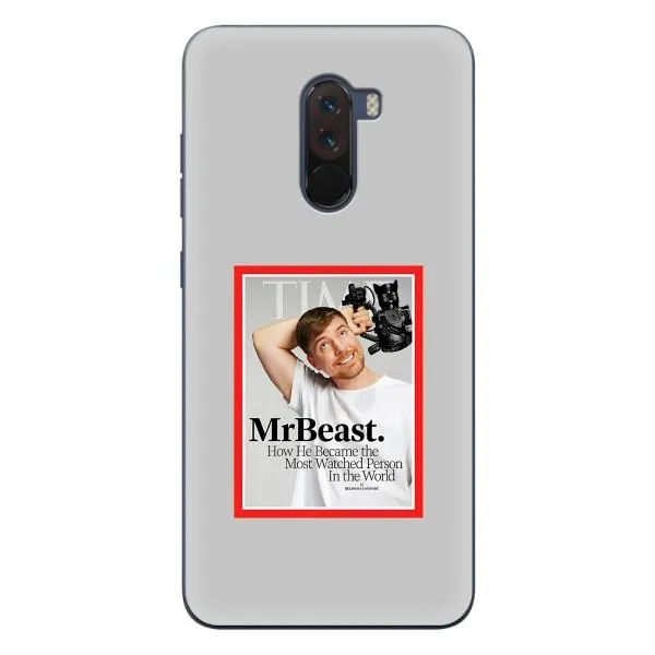 Чехол с принтом «TIME Beast» для Xiaomi POCO F1