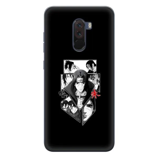Чехол с принтом «коллаж Итачи» для Xiaomi POCO F1 Чехол с принтом «коллаж Итачи» для Xiaomi POCO F1
