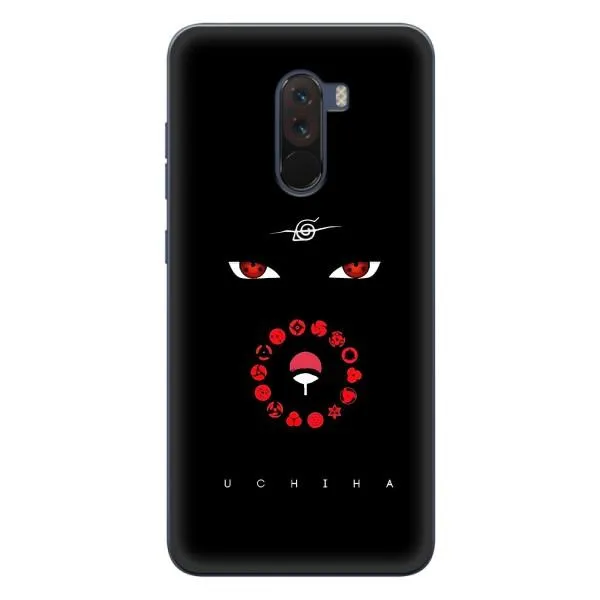Чехол с принтом «глаза Итачи» для Xiaomi POCO F1 Чехол с принтом «глаза Итачи» для Xiaomi POCO F1