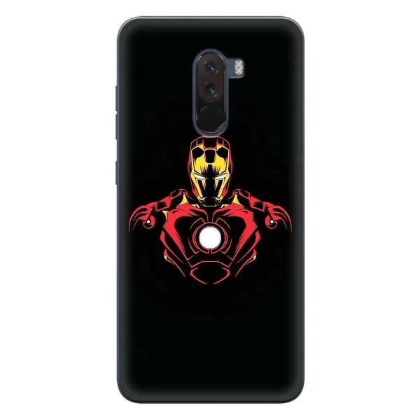Чехол с принтом «Человек железный» для Xiaomi POCO F1