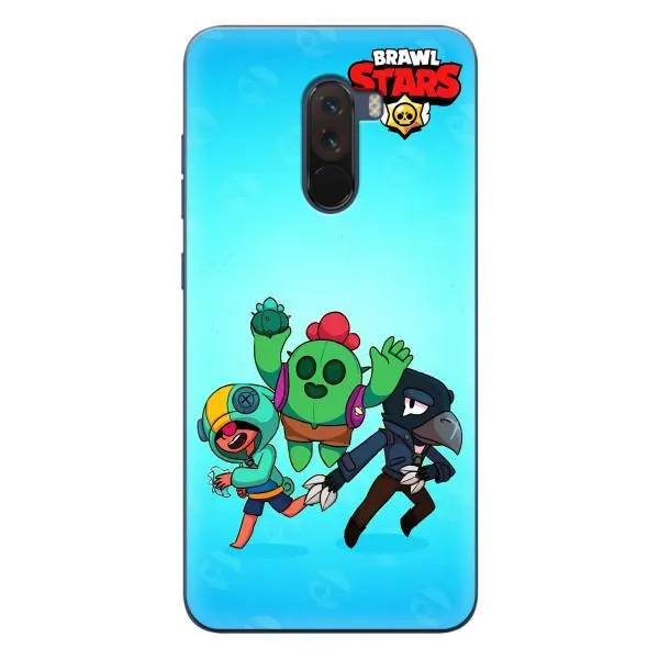 Чохол з принтом «Тріо героїв» для Xiaomi POCO F1