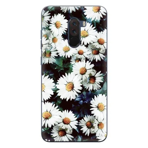 Чехол с принтом «Ромашки» для Xiaomi POCO F1