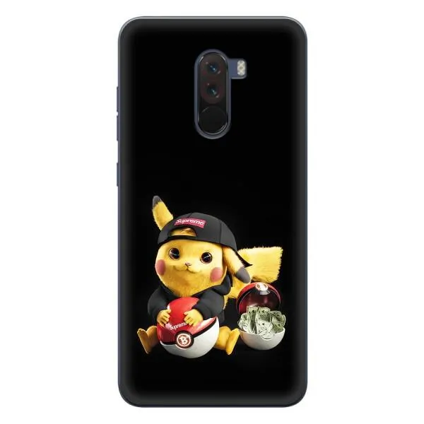 Чехол с принтом «Пикачу» для Xiaomi POCO F1