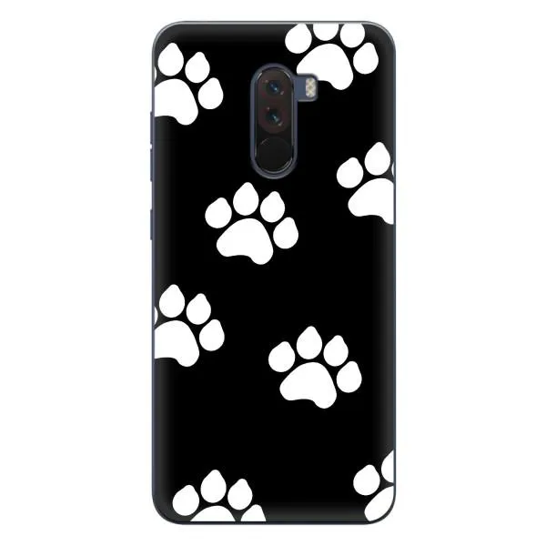 Чехол с принтом «Следы собаки» для Xiaomi POCO F1