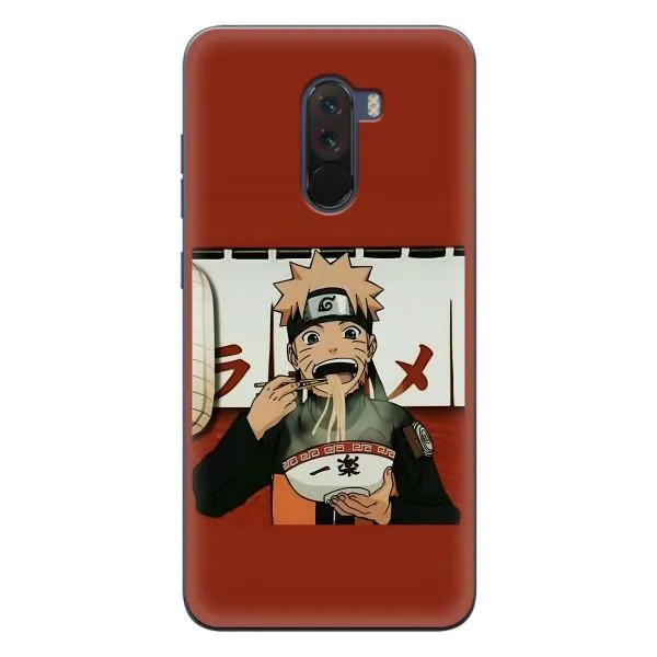 Чехол с принтом «Наруто с лапшой» для Xiaomi POCO F1