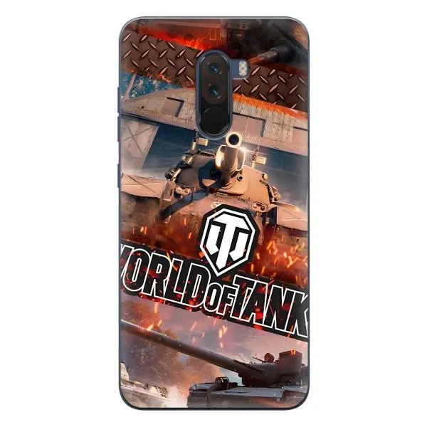 Чехол с принтом «World of Tanks» для Xiaomi POCO F1