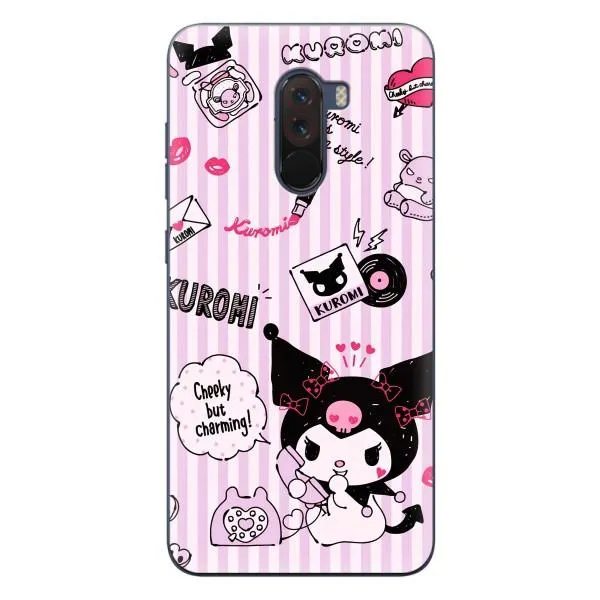 Чехол с принтом «Куроми сидит» для Xiaomi POCO F1