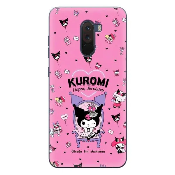 Чехол с принтом «KUROMI» для Xiaomi POCO F1