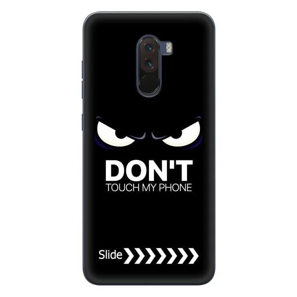 Чехол с принтом «Не трогай телефон» для Xiaomi POCO F1