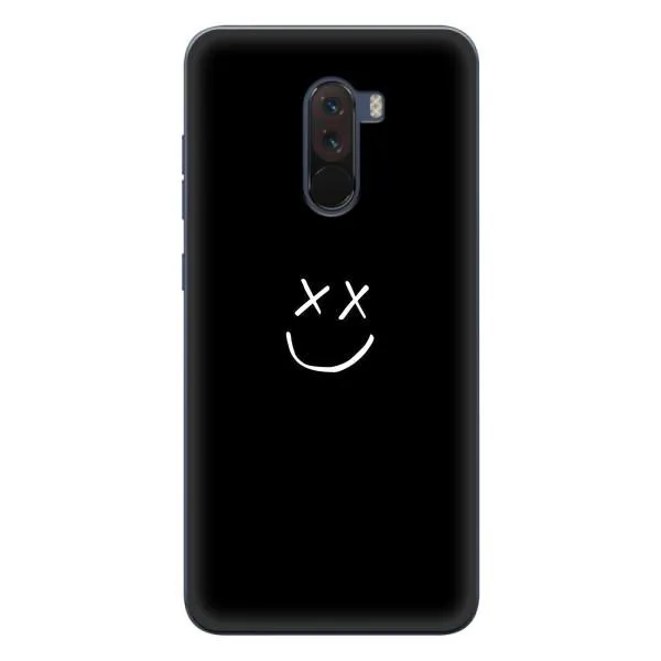 Чехол с принтом «Смайл» для Xiaomi POCO F1