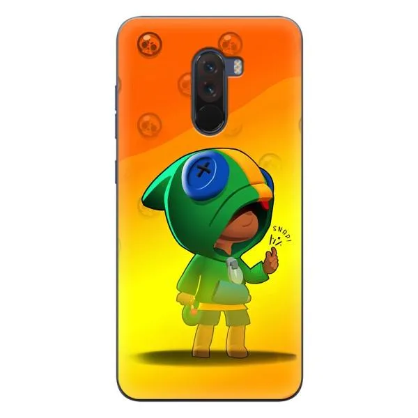 Чехол с принтом «Мальчик Леон» для Xiaomi POCO F1