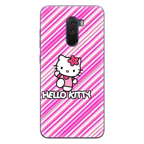 Чехол с принтом «Hello Kytty» для Xiaomi POCO F1
