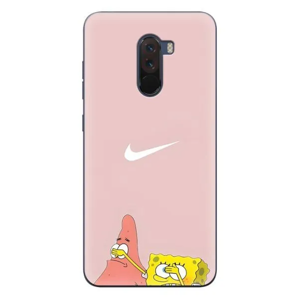 Чехол с принтом «Патрик и Губка» для Xiaomi POCO F1 Чехол с принтом «Патрик и Губка» для Xiaomi POCO F1