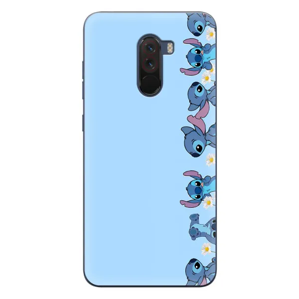 Чехол с принтом «Стич фон» для Xiaomi POCO F1