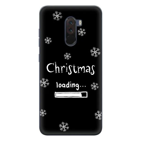 Чехол с принтом «Christmas loading» для Xiaomi POCO F1