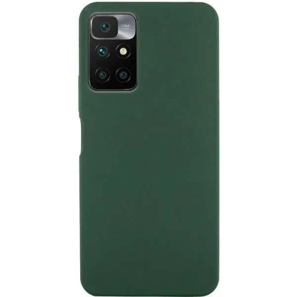 Чохол Silicone Cover Lakshmi (AA) для Xiaomi Redmi 10 — Зелений — фото 5
