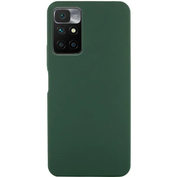 Чохол Silicone Cover Lakshmi (AA) для Xiaomi Redmi 10 — Зелений — фото 1