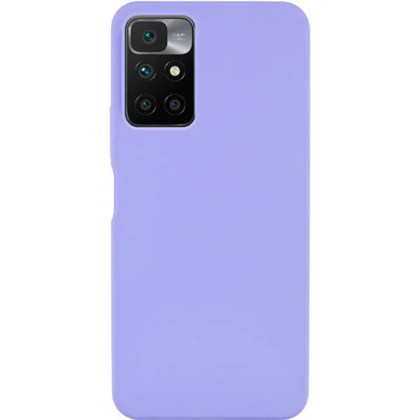 Чохол Silicone Cover Ummi Lakshmi (AA) для Xiaomi Redmi 10 — Бузковий