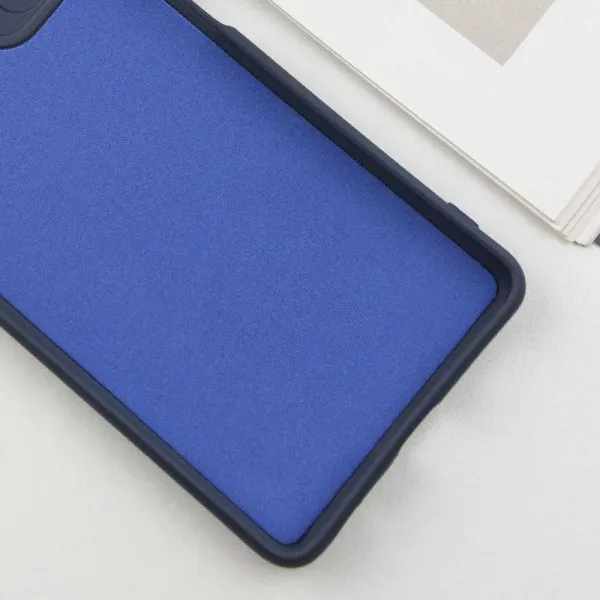 Чехол TPU GETMAN Liquid Silk Full Camera для Xiaomi Redmi 10 — Синий — фото 3 Чехол TPU GETMAN Liquid Silk Full Camera для Xiaomi Redmi 10 — Синий — фото 3
