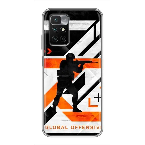 Чехол с принтом «Cs:Go» для Xiaomi Redmi 10 Чехол с принтом «Cs:Go» для Xiaomi Redmi 10