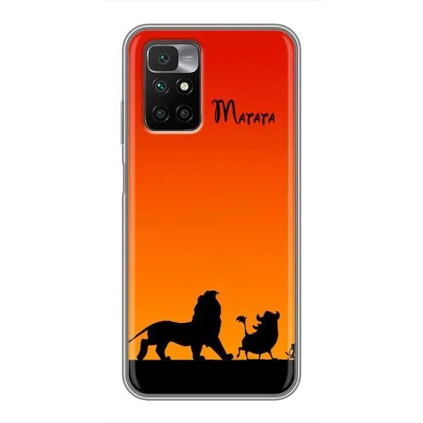 Чехол с принтом «Акуна Матата закат» для Xiaomi Redmi 10