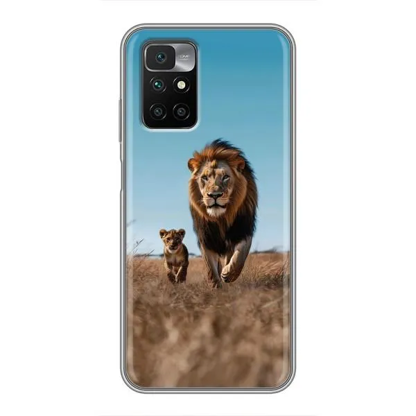 Чехол с принтом «Мусафа и Симба» для Xiaomi Redmi 10