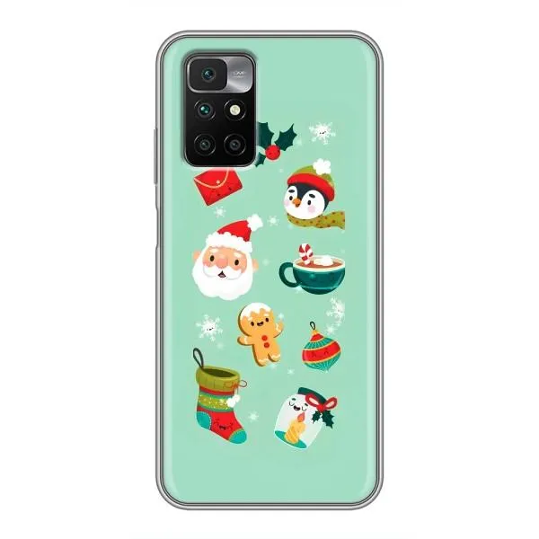 Чехол с принтом «Настроение НГ» для Xiaomi Redmi 10