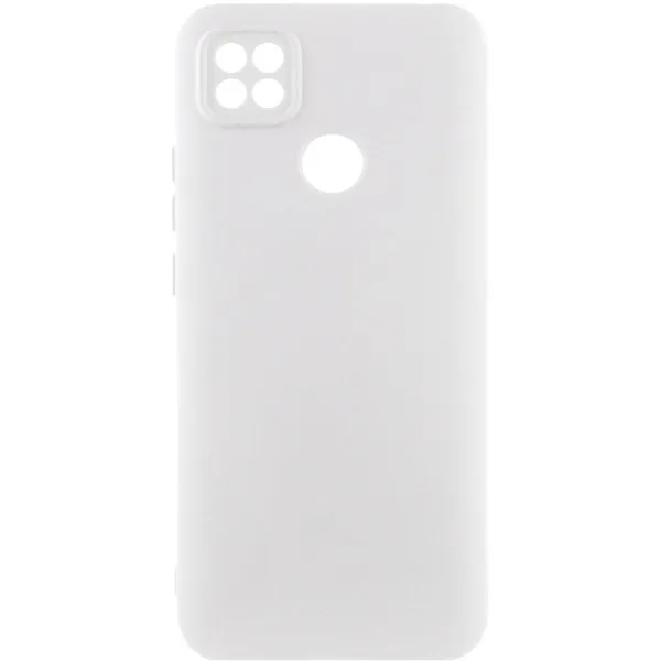Чехол Silicone Cover Ummi Lakshmi Full Camera (AA) для Xiaomi Redmi 10A / 9C — Белый