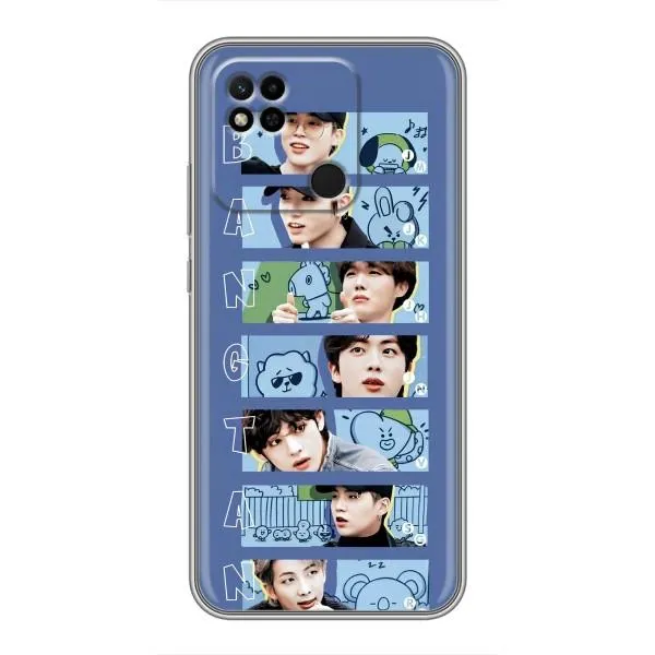 Чехол с принтом «Bangtan» для Xiaomi Redmi 10A Чехол с принтом «Bangtan» для Xiaomi Redmi 10A