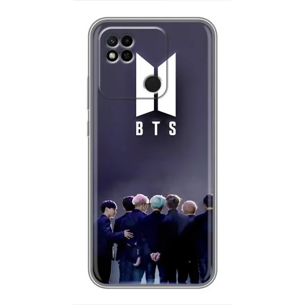 Чехол с принтом «Группа BTS» для Xiaomi Redmi 10A Чехол с принтом «Группа BTS» для Xiaomi Redmi 10A