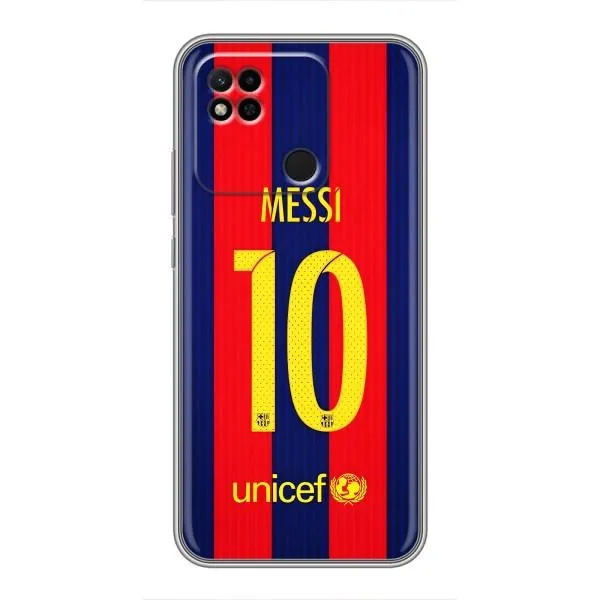 Чехол с принтом «Messi Barca 10» для Xiaomi Redmi 10A Чехол с принтом «Messi Barca 10» для Xiaomi Redmi 10A
