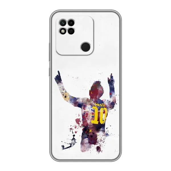 Чехол с принтом «Messi Barca» для Xiaomi Redmi 10A Чехол с принтом «Messi Barca» для Xiaomi Redmi 10A