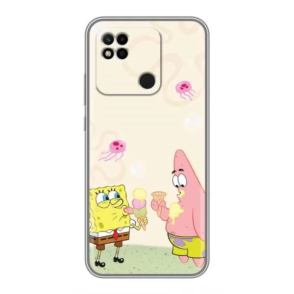 Чехол с принтом «Патрик и Боб» для Xiaomi Redmi 10A Чехол с принтом «Патрик и Боб» для Xiaomi Redmi 10A