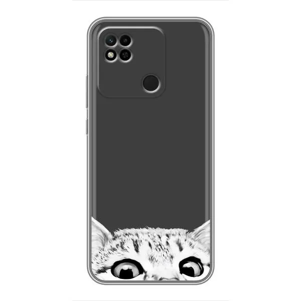 Чехол с принтом «Выглядывает кот» для Xiaomi Redmi 10A Чехол с принтом «Выглядывает кот» для Xiaomi Redmi 10A